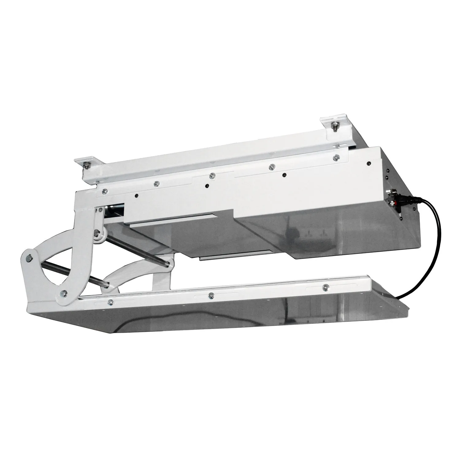 

32-75inch Smart Motorized Ceiling TV Bracket Remote Control Drop Down Flip For Home Office Hotel TV Mounts & Carts