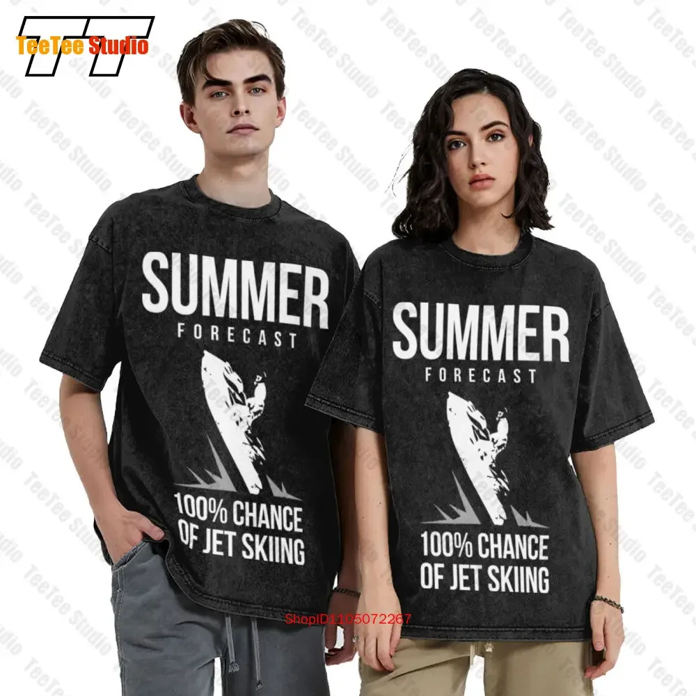 Jet Ski Funny Forecast T-Shirt ZCWB  Oversized
