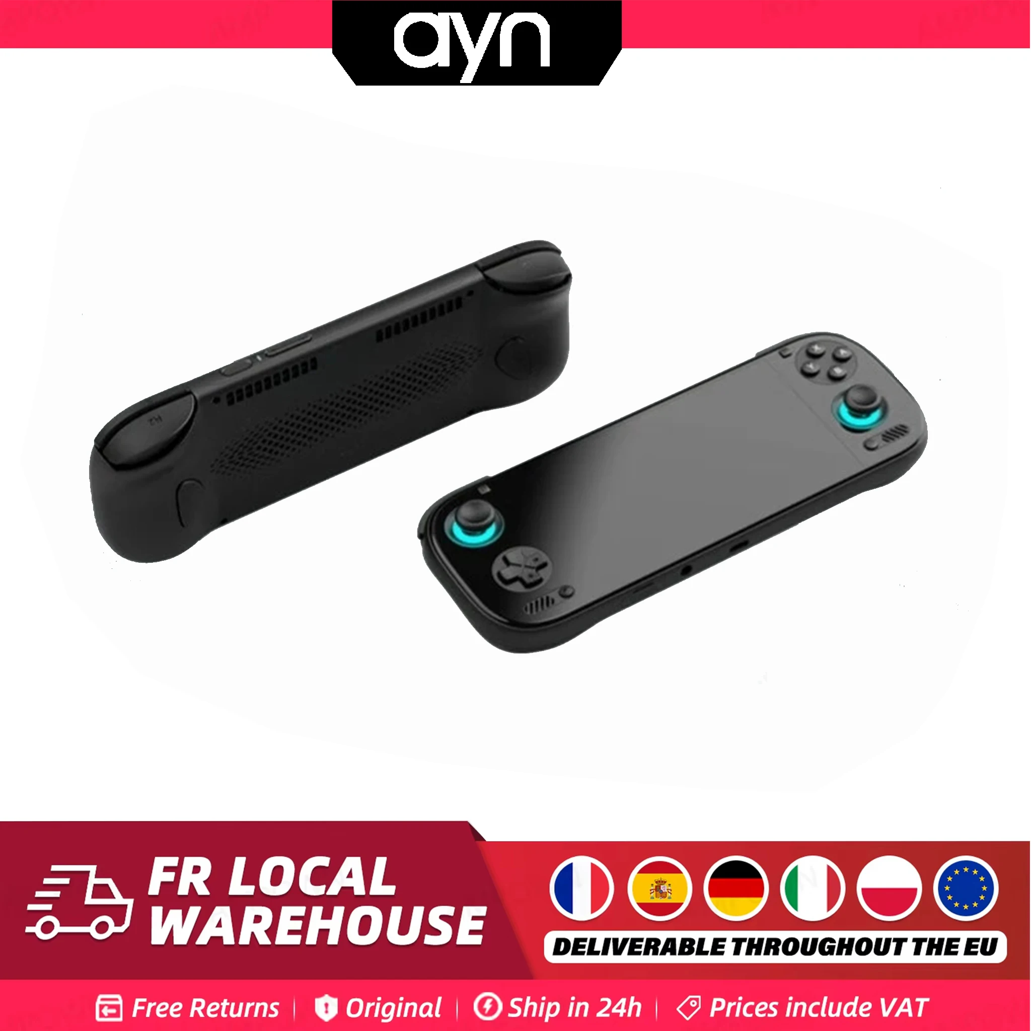 Console di Gioco Portatile AYN Odin 3 con Schermo Amoled da 6'', 1080p 120hz, Batteria da 8000mAh, Joystick/Trigger con Effetto Hall