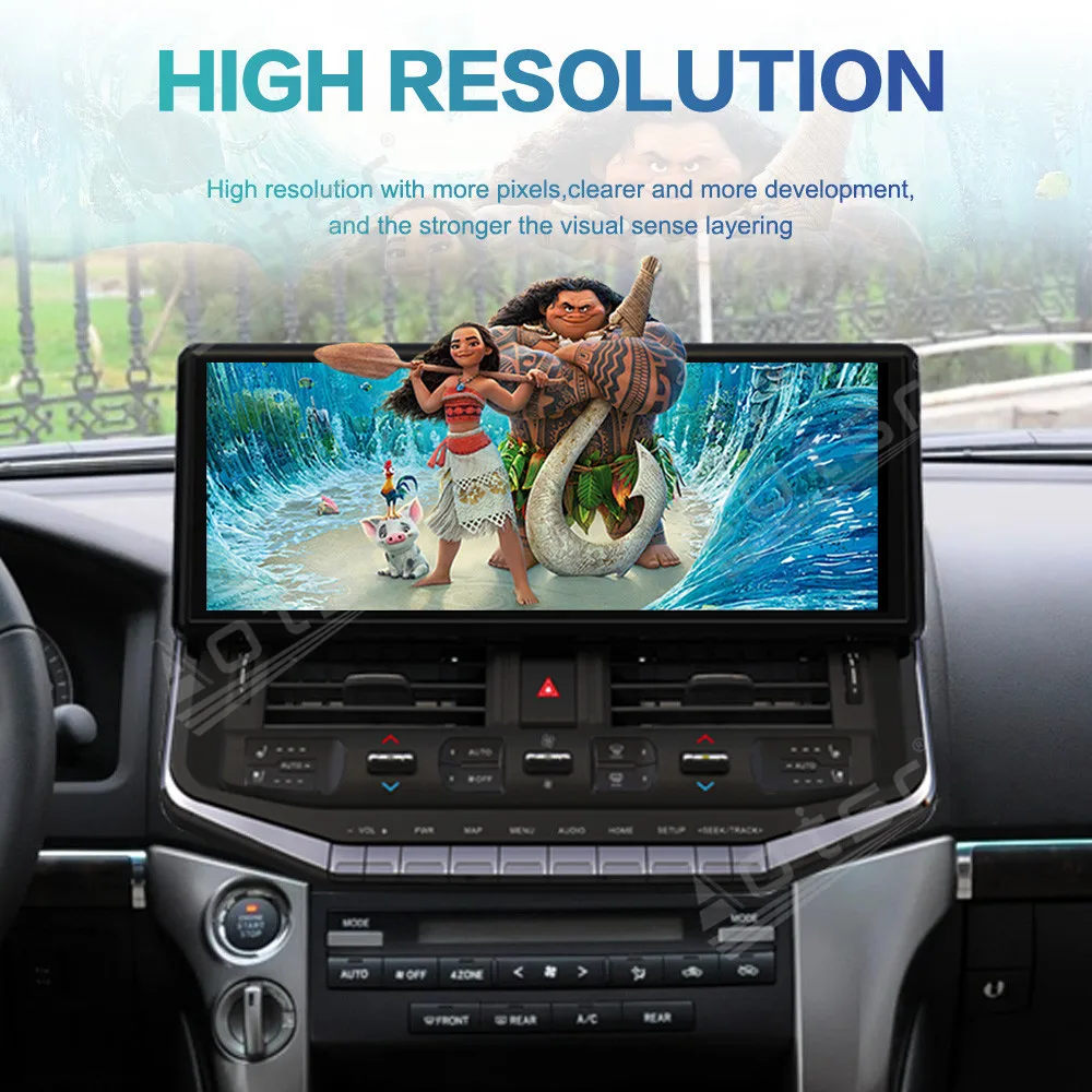 

12.3" Android 13 CarPlay Car Radio For Toyota Land Cruiser LC300 2008-2020 AI Touch Screen Multimedia Player GPS Navigation DSP