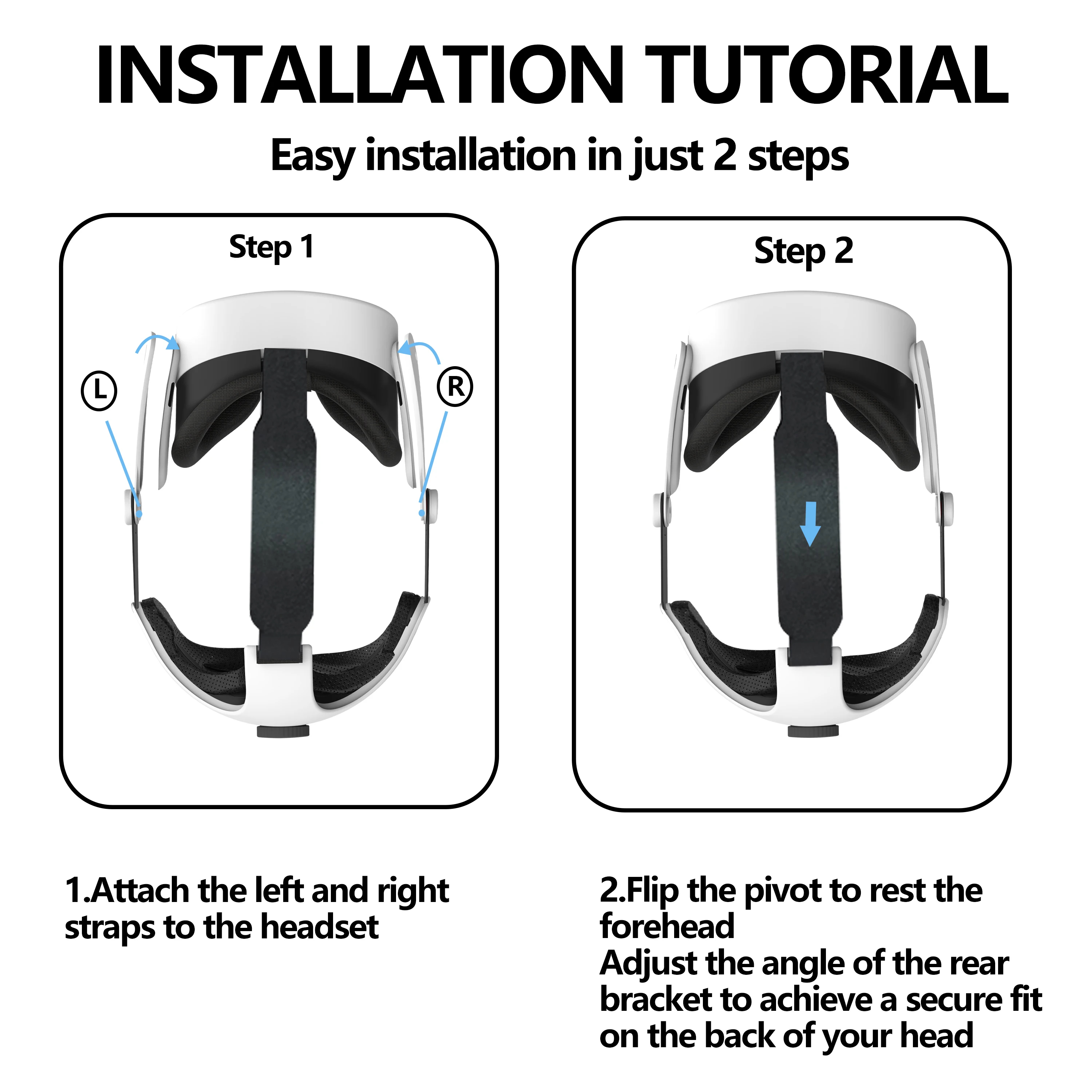 Sangle de tête de remplacement Elite pour Meta Quest 3s, sangle réglable, PU confortable et respirant, accessoires VR, nouveau