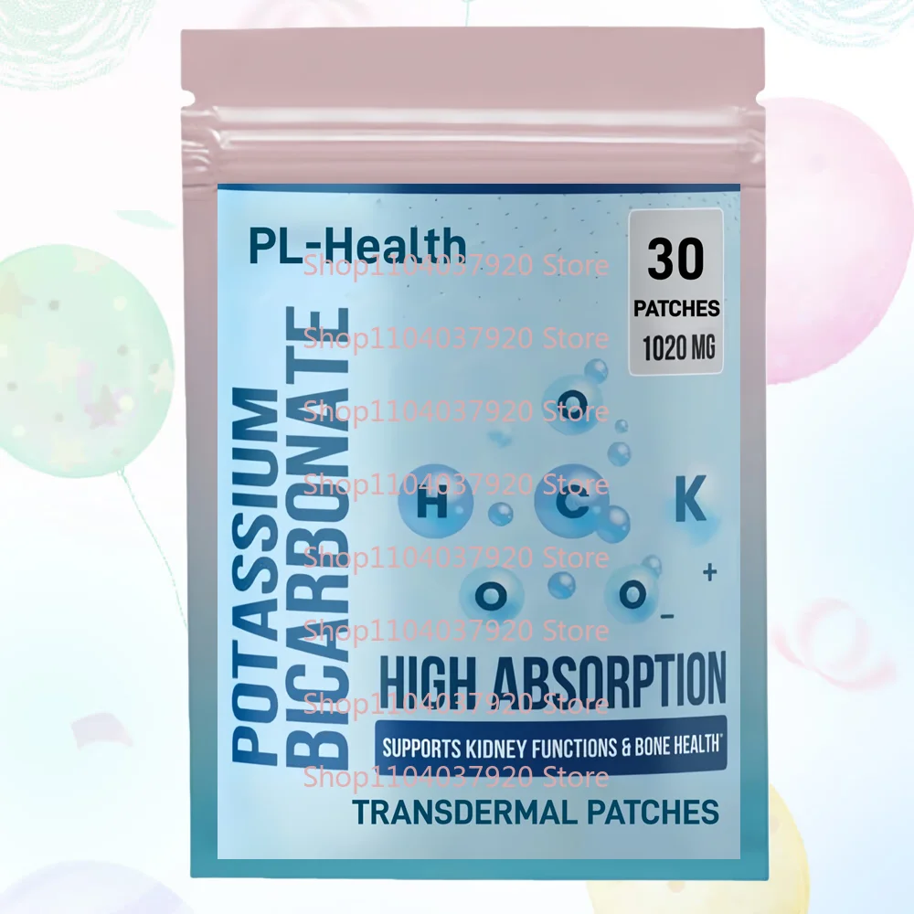 30-remendos-potassium-bicarbonato-remendos-transdermicos-apoiam-equilibrio-de-eletrolitos-saude-de-rim-e-ossos