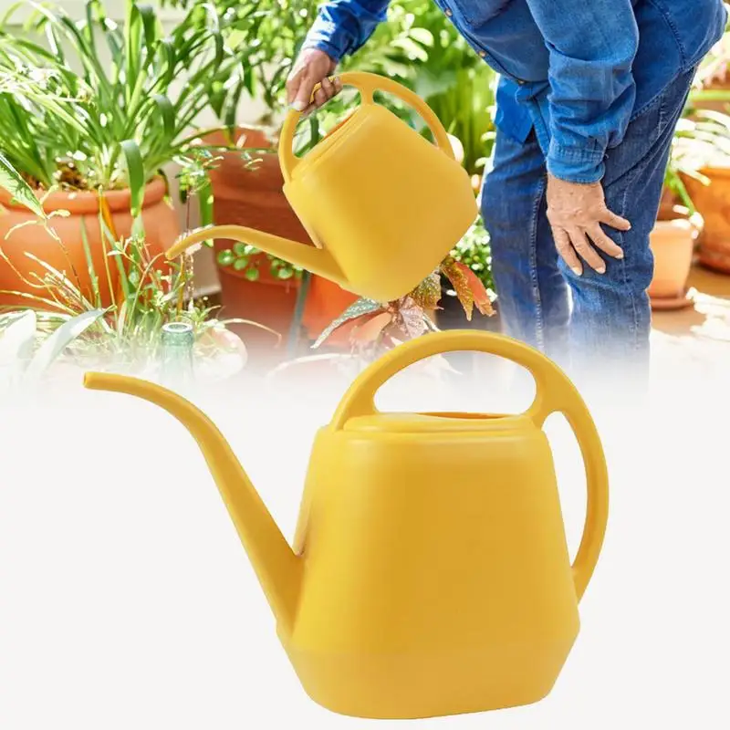 Long Spout Flower Watering Tool Flower Long Spout Pot Colorful Garden Watering Cans For Home Garden Offices Patio Yard Park