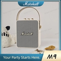 New Marshall M9 Retro Wireless Bluetooth Speaker HIFI Subwoofer Mini Portable Speaker Outdoor Sports Stereo Waterproof Sound Box
