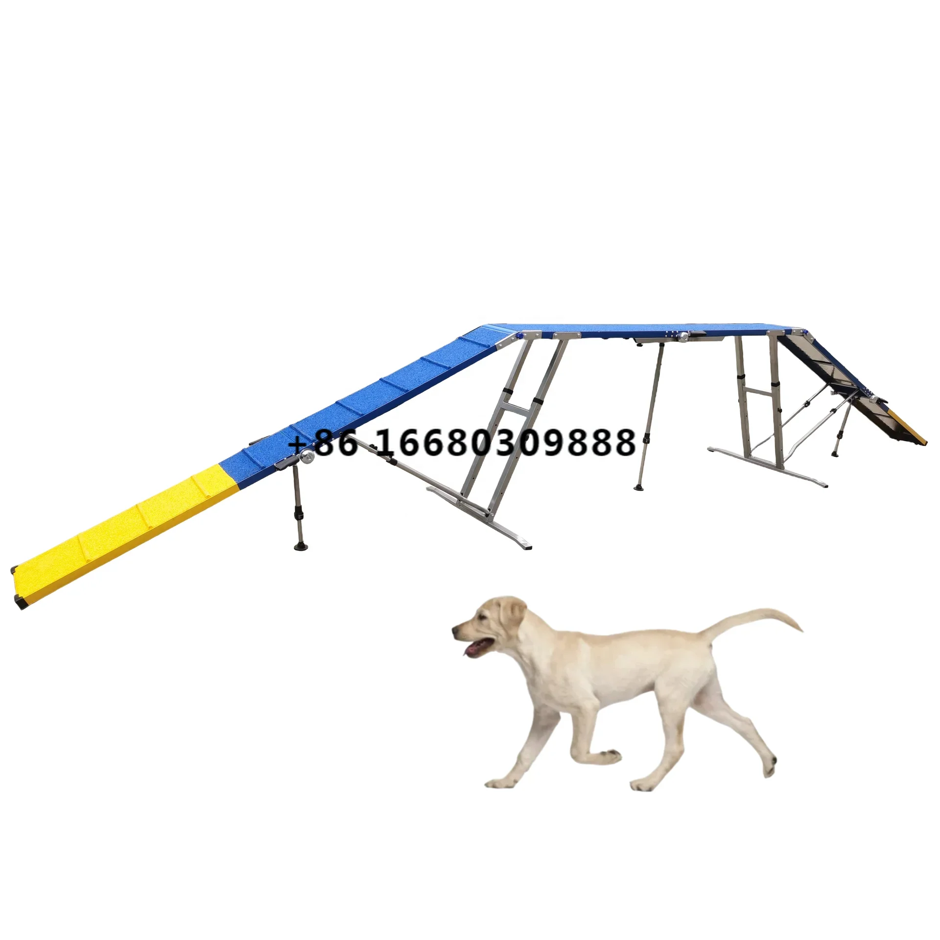 USMILEPET FCI Agility DOG WALK Bridge Agility Training Shetland International Competition Dog Training Equipment