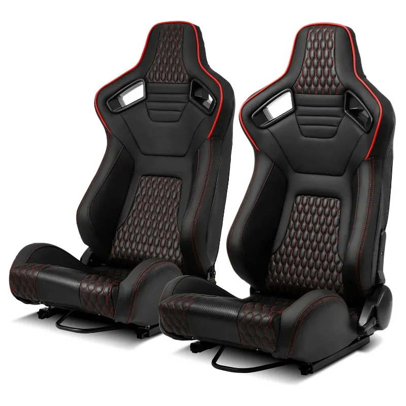 

Universal High Quality Leather Car Simulator Game Station Adjustable SIM Card Bucket Racing Seat