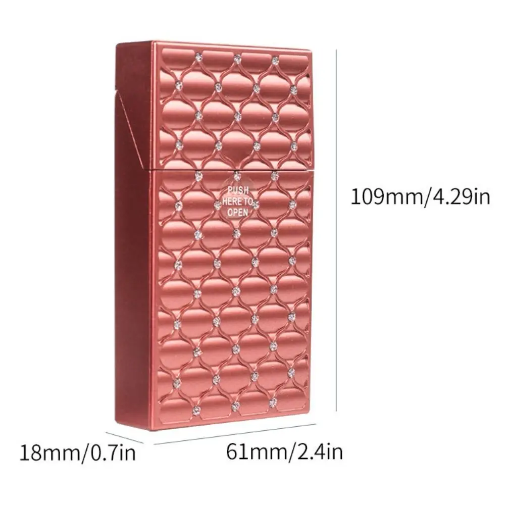 Plastic Cigarette Case New Container Pocket Cigar Pocket Container Anti-extrusion Portable Tobacco Storage Holder Men Women