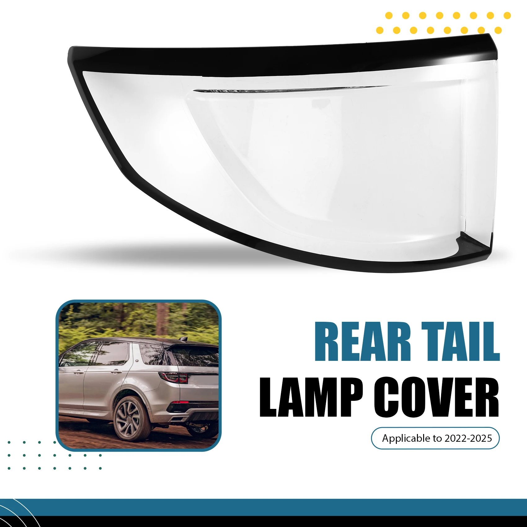 

AB56-Rear Tail Lamp Cover Tail Light Lens Forland Rover Discovery Sport Tail Light Lens Rear Left