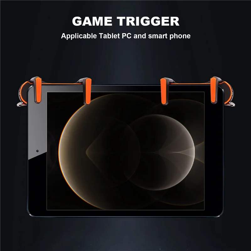 AA84 шесть пальцев для контроллера Ipad PUBG, емкость, регулируемый триггер для мобильных игр L1R1, кнопка, геймпад, джойстик, ручка