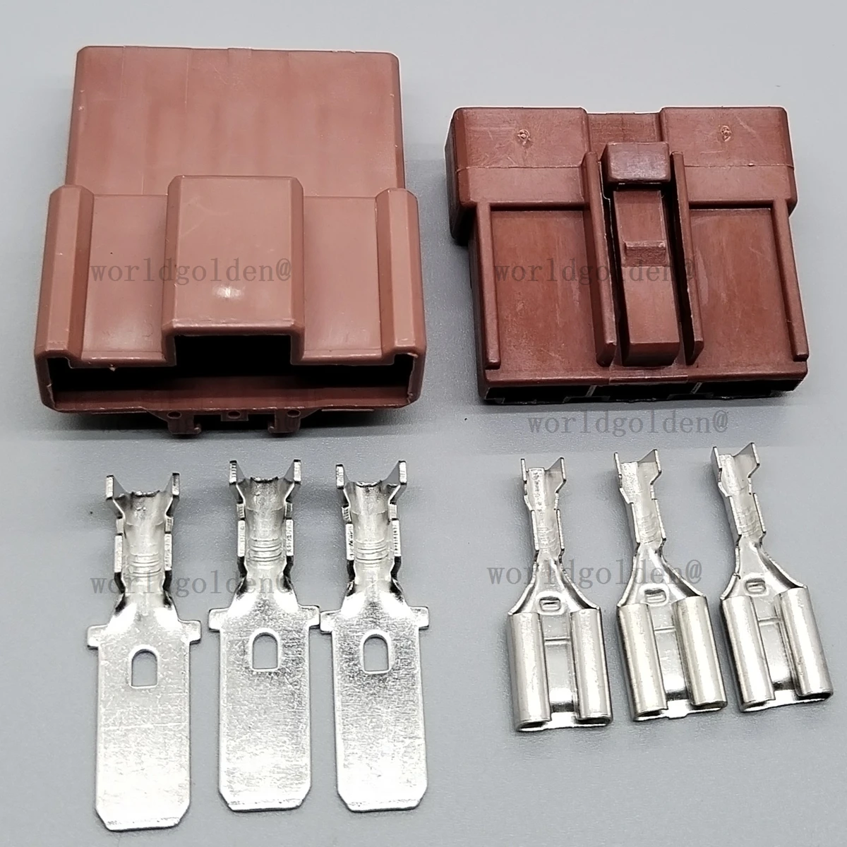 6098-0208 6098-0210 3Pin Electrical Terminal Connectors Reduce Loose Contact Vibration Failure
