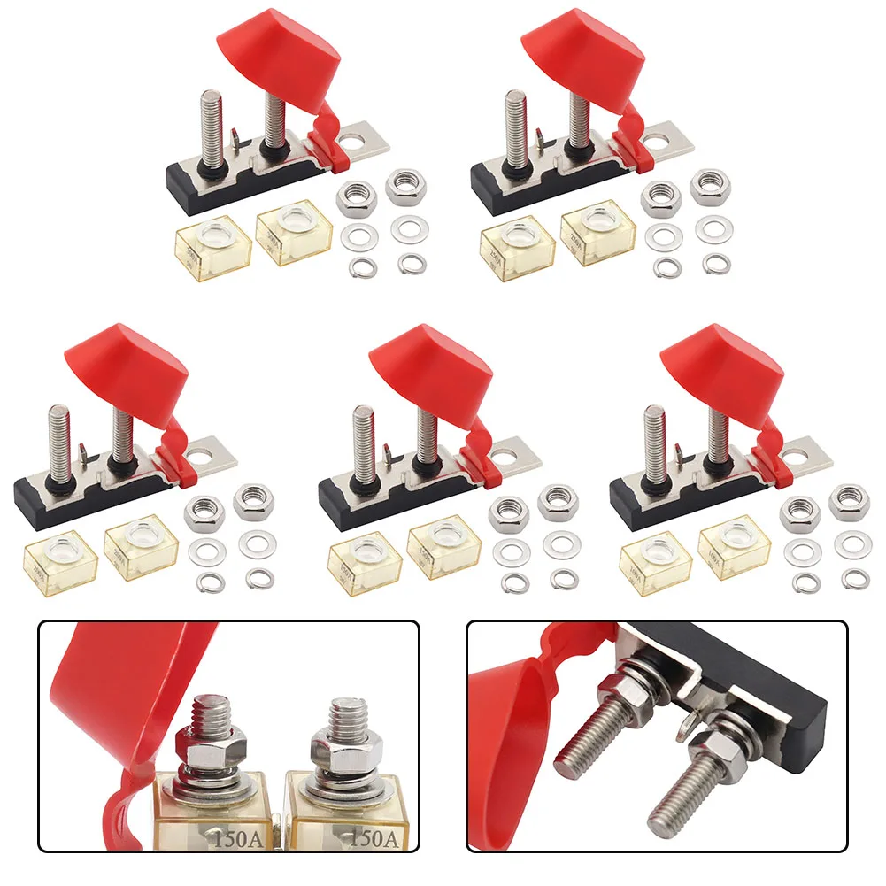 

Установка автомобиля Клемма аккумулятора Черный Красный От 30 А до 300 А Ток 58 В Максимальное напряжение ABS и медный материал