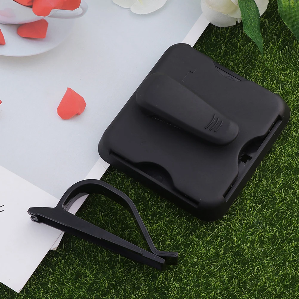 

2Pcs Car Sunshade Clips Organizer Beige Black Card Holder Bag Sunglasses Truck SUV Multi Pocket Durability Plastic Storage Visor