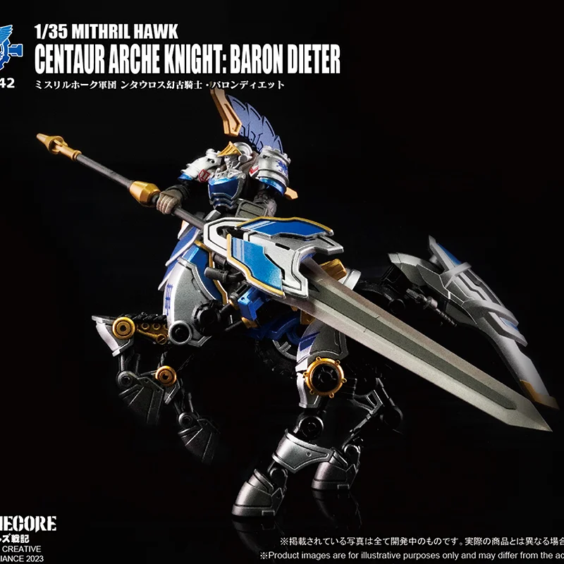 Stone Creative Toys Alliance Fantasy Chronicles 1/35 Mithril Hawk ARC-37/42 Eagle Legion Centaur Archer Night Baron Dieter