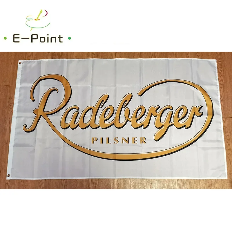 Radeberger Beer Flag 3ft*5ft (90*150cm) Size Christmas Decorations for Home Flag Banner Indoor Outdoor Decor BER1