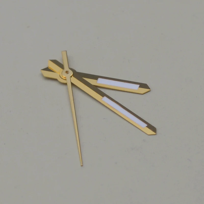 Gold hands 8215 8205 Watch hands Fit Miyota 8215 8205 Eta 2824 2813 Watch movement Men Watch Parts Green Luminous Watch Pointer