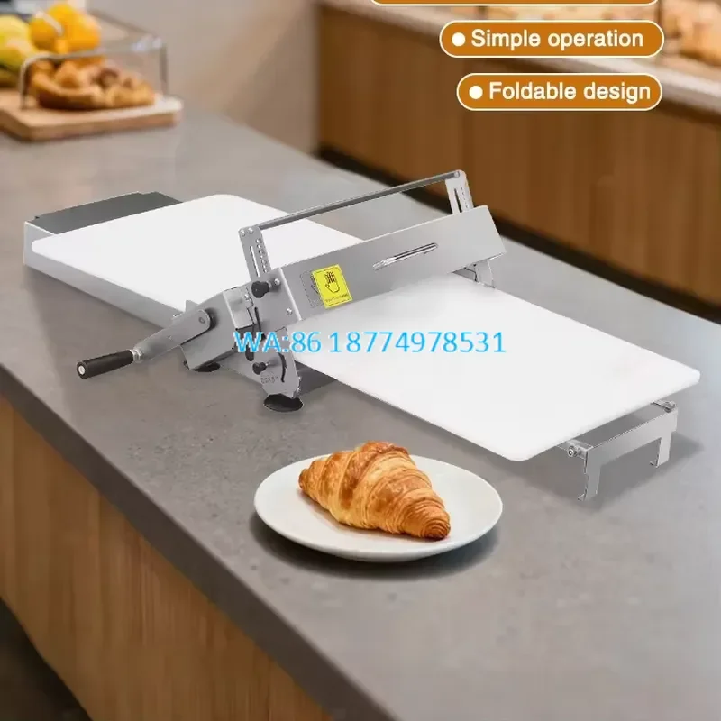 Wmwmnu Manual Puff Pastry Croissant Making for Home Hotels Restaurants Bakery Easy Operate Dough Pasta High