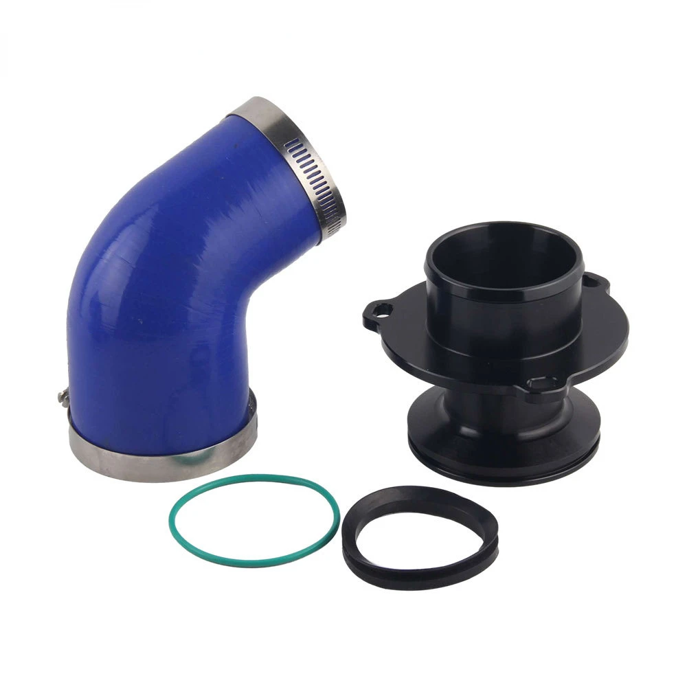 forged aluminum Turbo Outlet Muffler Delete Pipe For vw Golf audi 1.8 2.0 EA113 TFSI engine with K03 Turbo FMMD3