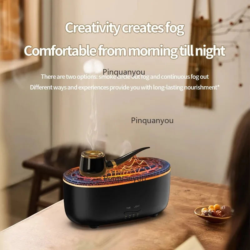 Unique  Home Ultrasonic Humidifier with Flue Design USB Powered Air Diffuser & Desktop Essential Oil Aroma Diffuser