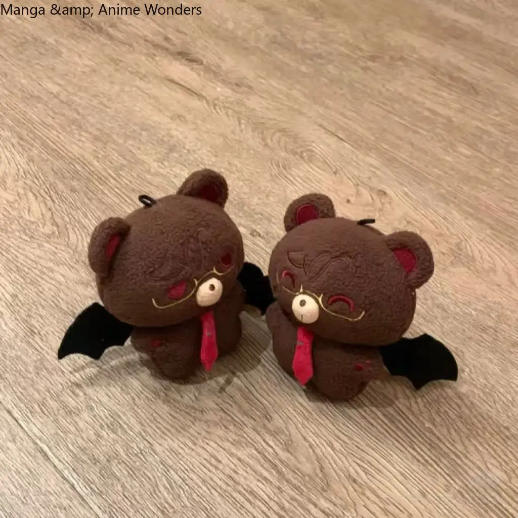 لعبة إيفان لايت آند نايت كوسبلاي لطيف بات بير 10 سم قطن محشو فستان ملابس التميمة هدية عيد ميلاد الهالوين أنيمي #5