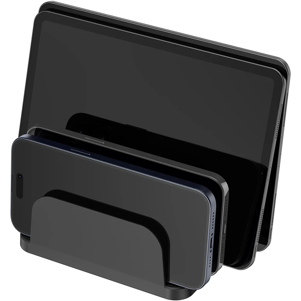 Multi-functional 4-Slot Phone Holder Wall Mount Bracket for E-book Tablet  For Xiaom For Huawei