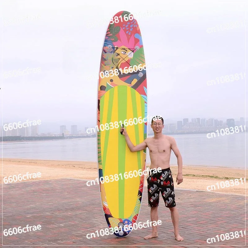 Paddle Board Inflatable Paddle Board Parent-child Double Outdoor Sports Water Skiing Board Novice Beginner Surf Paddle