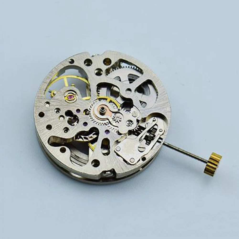 2001 Radiation-Up Pendulum Skeleton Movement Universal Pendulum Adjustment Radial Pattern Automatic Watch Movement