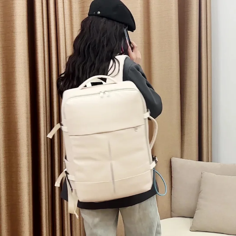 Waterproof Backpack Large Capacity Multifunction Travel Backpack With Shoe Storage Multilayer Fashion Backpack, Hand Luggage