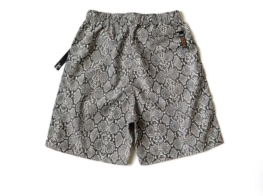 2026 KAPITAL Snake Pattern Breathable Unisex Loose Casual Shorts DK1122