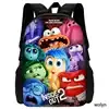 Disney-Inside Out 2 mochilas infantis, desenho animado de anime, bolsa de ombro, presentes de volta à escola, mochila grande