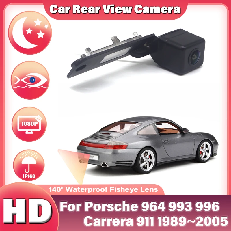 

Night Vision Car Rearview Parking Rear View Camera HD For Porsche 964 993 996 Carrera 911 1989~2000 2001 2002 2003 2004 2005