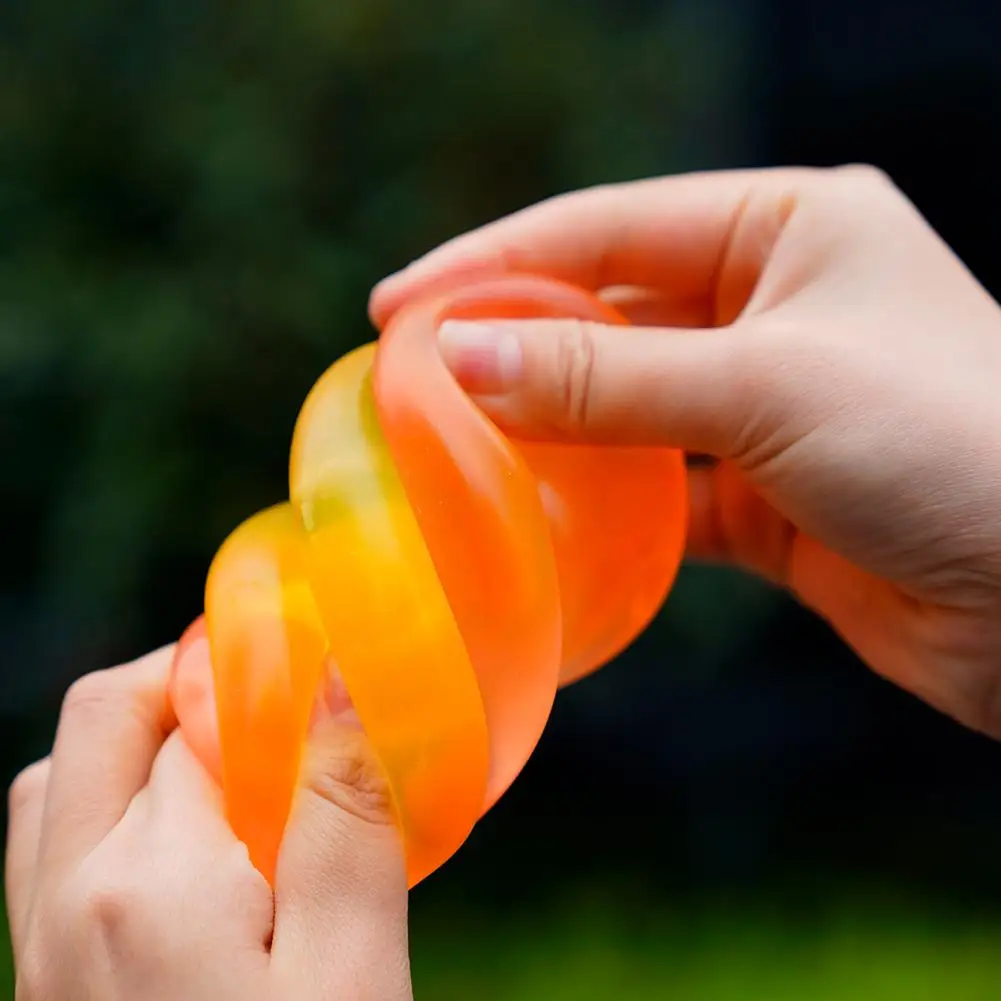 Lustiges Anti-Stress-Sensorikspielzeug, Squishy-Plastik-Mochi-Fidget-Spielzeug, transparentes Kokosöl-Maltose-Quetschspielzeug für Erwachsene, Geschenke