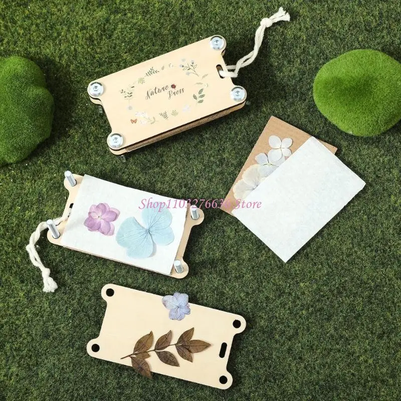 

R6FD Kids Nature Discovery Press Board Дружественный инструмент для сбора ботаники Удобный инструмент