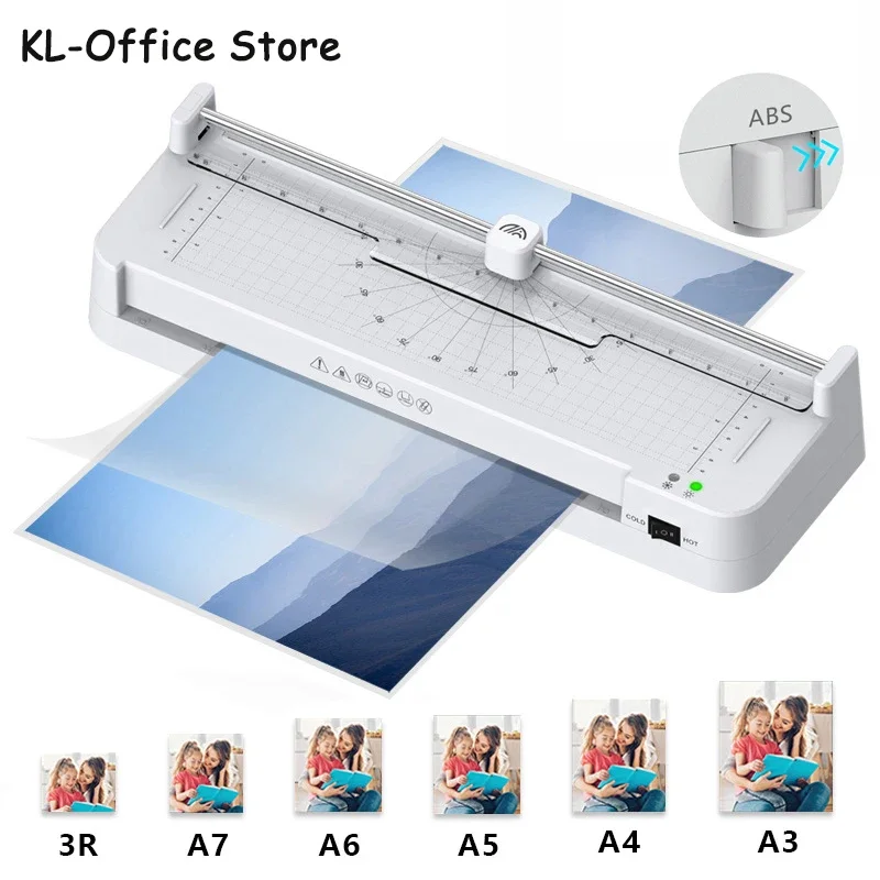 

A3 Photo Laminator Paper Film Document Thermal Hot & Cold Laminator Plastificadora Termolaminar Plastifieuse Laminating Machine