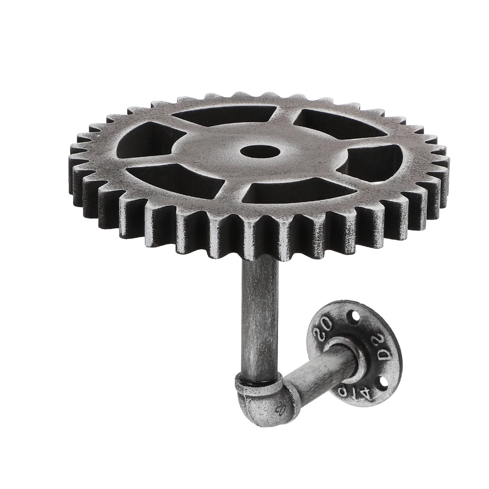 

Shelf Wall-mounted Gear Bracket Industrial Design Shelving Style Toothed Heavy Duty Brackets
