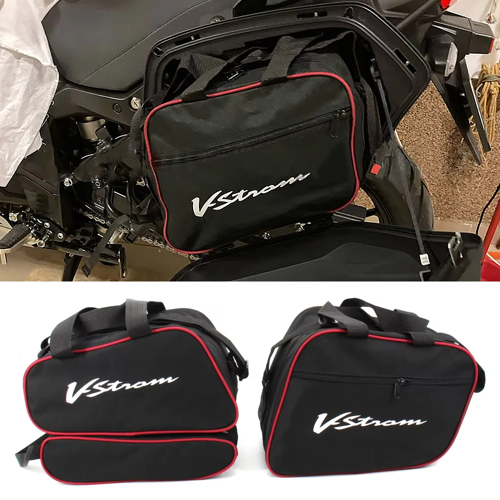 

New Motorcycle Luggage Bag For SUZUKI V-STROM DL1000 DL 1000 Black Trunk Inner Bags V-Strom 650 DL 650 2014-2020 2019 Inner Bag