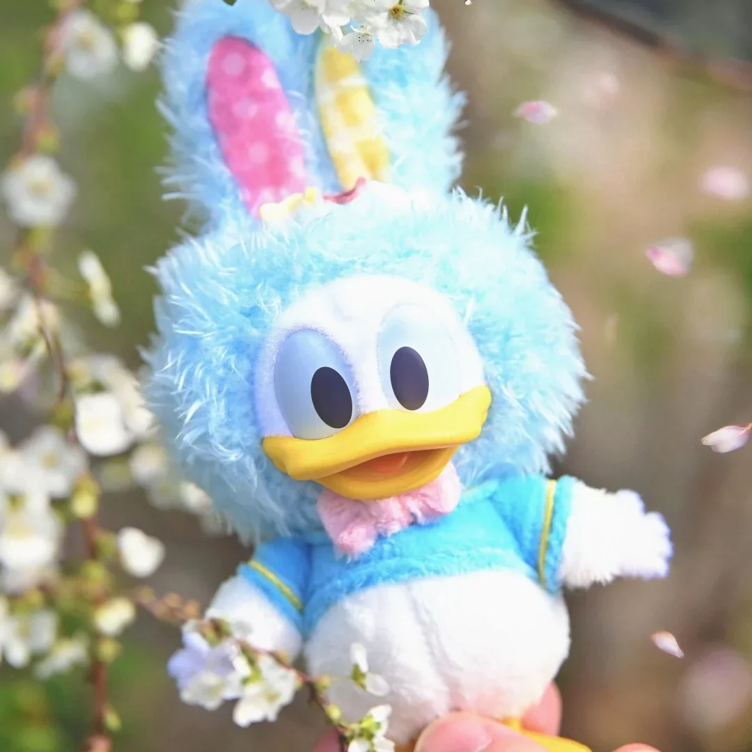 Caja Sorpresa de Peluches de la Serie Huevos de Pascua de Disney, Coleccionable de Moda, Anime, Mickey, Pato Donald, Goofy, Decoración de Escritorio, Regalo Festivo