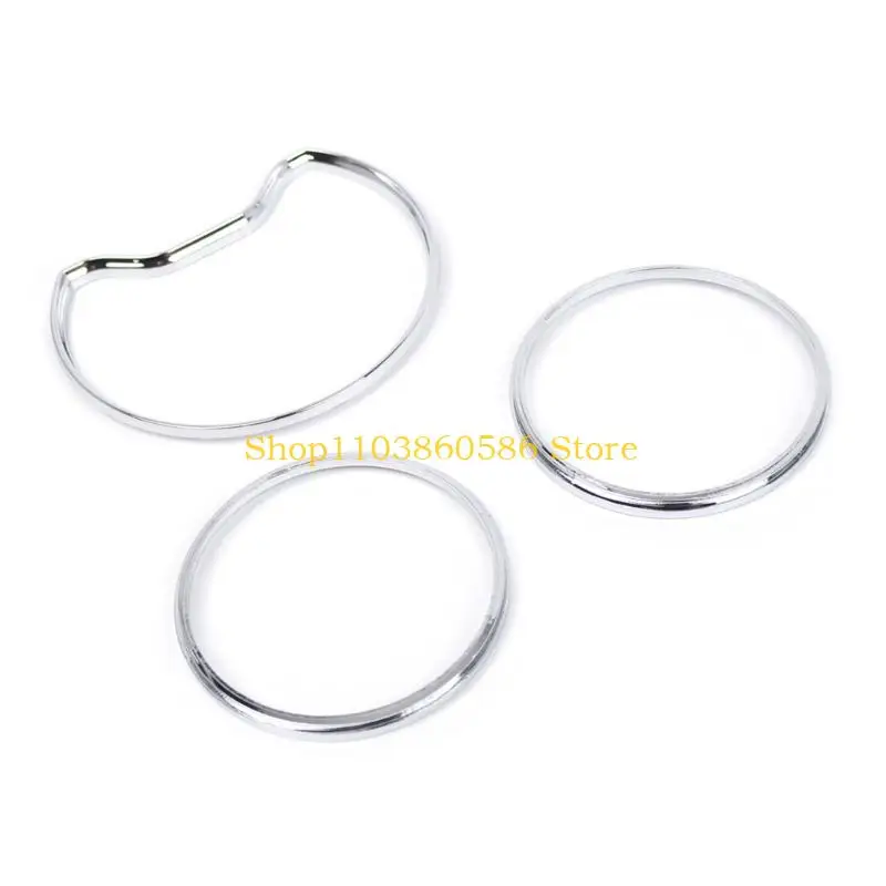

242A Automobile Speedometer Instrument Gauges Meter Rings Bezel Trim for W202 W208