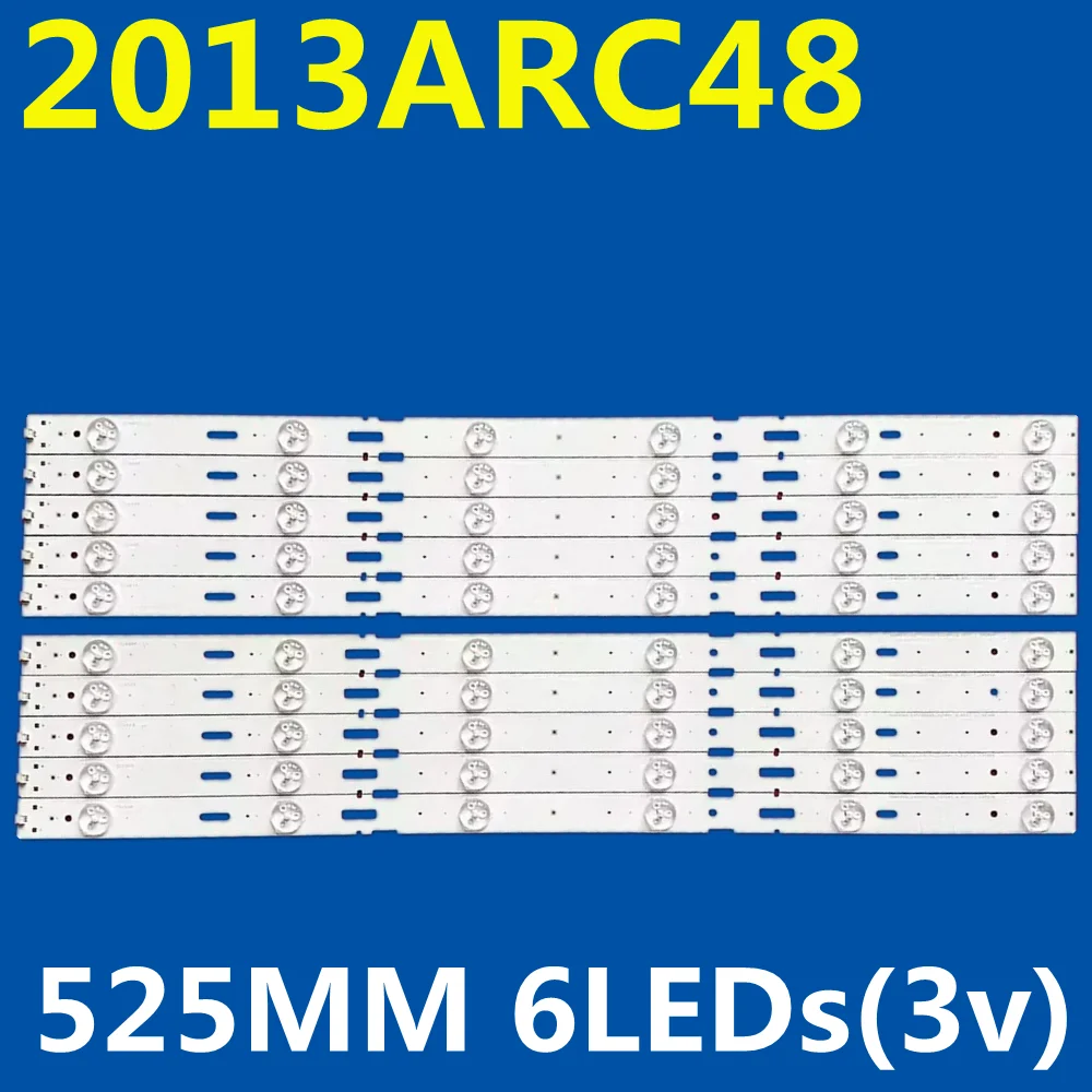 LED Backlight Strip For 2013ARC48 3228N1 48VLE6821BL 48VLE6520BH 48VLE6420BH 48VLE5430BP 48VLE5520BG 48VLE5421BG LSC480HN03
