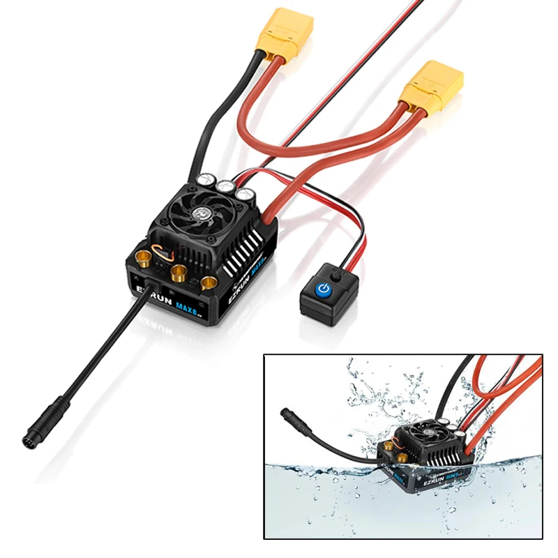 Hobbywing EZRUN MAX8 G2 160A 3-6S Waterproof Sensored Brushless ESC 4278SD 2250KV 4268SD 2500KV Inductive Brushless Motor SET