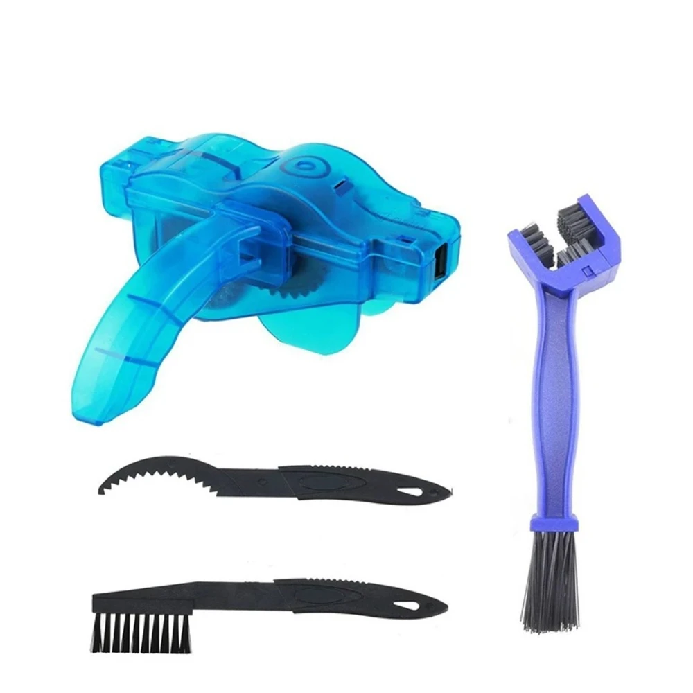 1PC Bicycle Chain Washer Mountain Bike Cleaning Brush Tool Cleaner Portable Set Chain Washer Bike Multitool Bikes Accessories