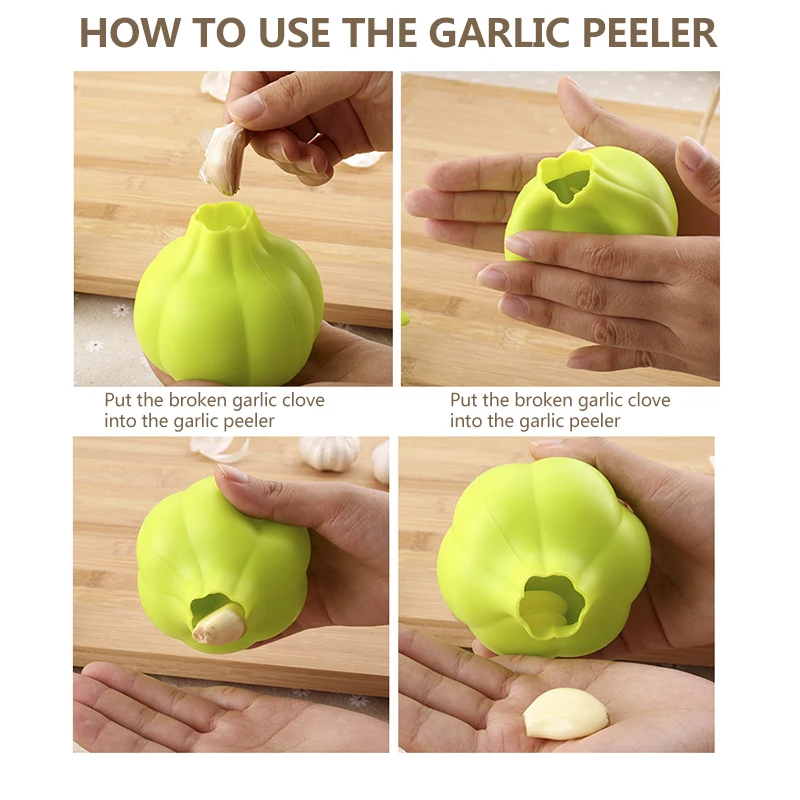 1/2/3pcs Stainless Steel Garlic Press Crusher Manual Garlic Mincer Chopping Garlic Tool Fruit Vegetable Tools Kitchen Gadget image 4