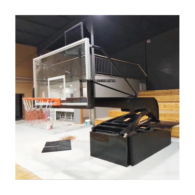 

GW Gym Indoor Basketball Accessories Basketball Backboard Steel Stand Basketball Hoop