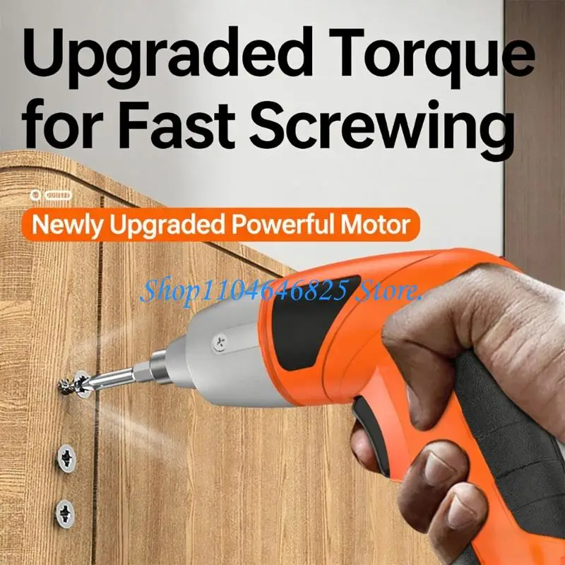 Electric Screwdriver 3.5Nm Power Ergonomic Handle for Appliance Maintenance