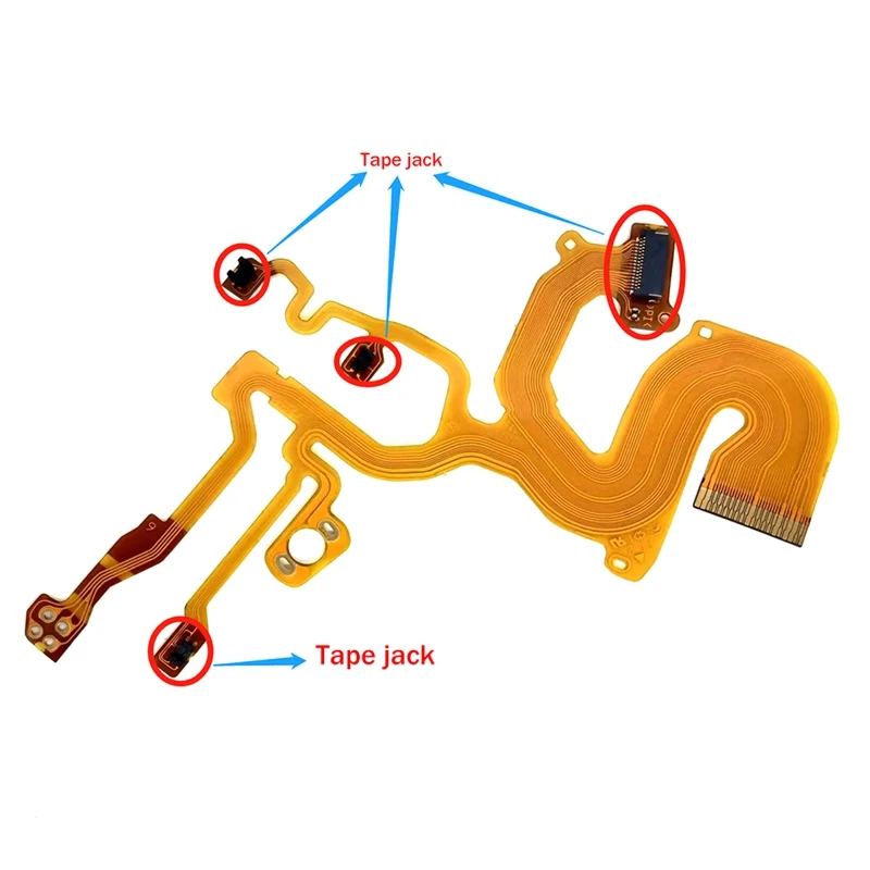 1PCS New Lens Back Main Flex Cable Lens Flex Cable For SONY DSC-W730 DSC-W830 W730 W830 Digital Camera