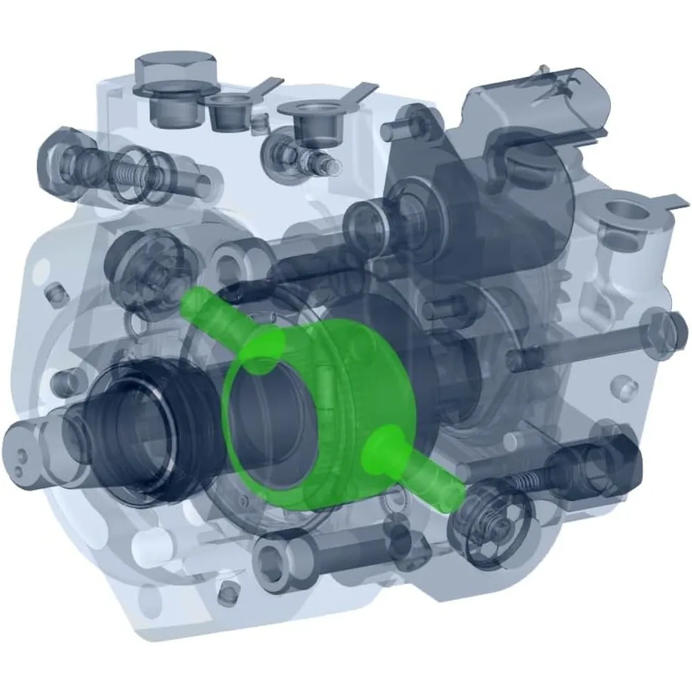 تحويل مضخة CP4 إلى DCR متوافقة مع 2011+ Ford 6.7 Powerstroke Diesel (6.7F-DCR-1)