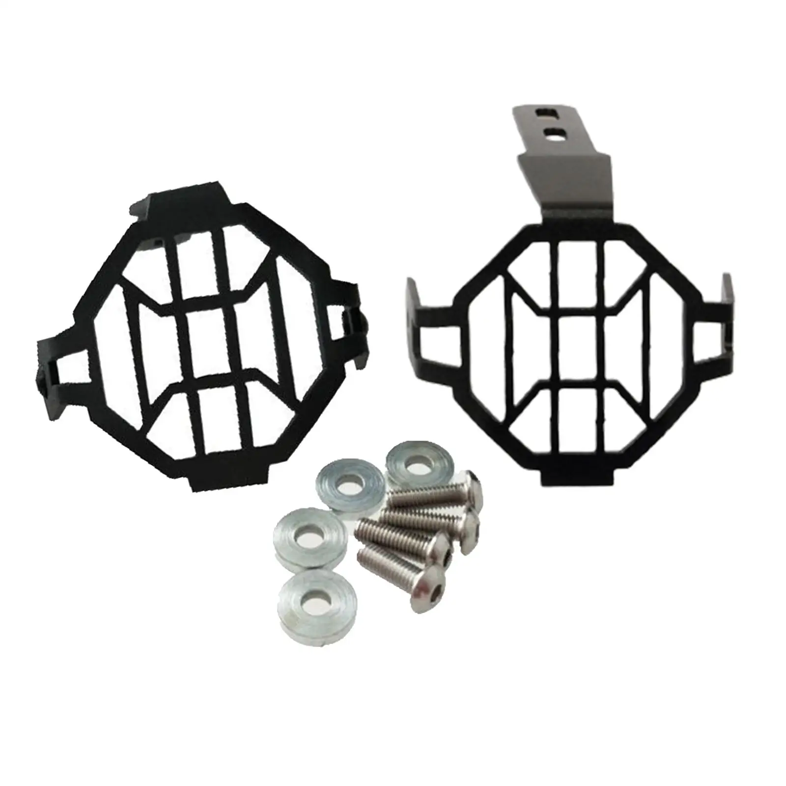 Adventure Motorcycle Fog Light Lamp Cover Iron Protective Guard for BMW R1200GS LED Easy Install