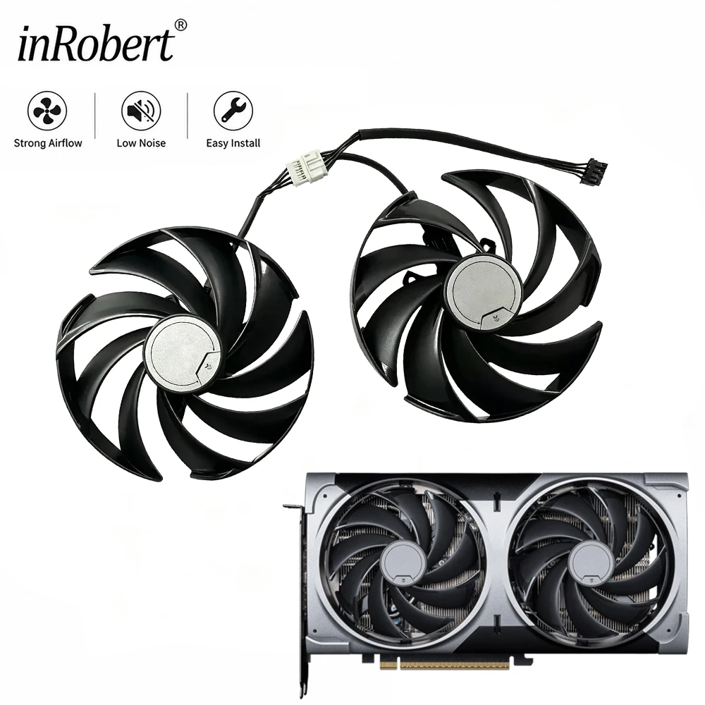 For MSI RTX 5070 VENTUS 2X Video Card Fan 95MM PLD10020S12H 4Pin RTX5070 Graphics Card Replacement Fan