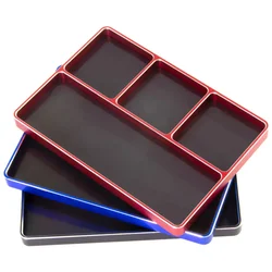 RC car tool screw tray plate nut box with magnet for TRX4 scx10 HSP 94111 94123 wltoys 144001 Tamiya tt02 arrma Kraton typhon