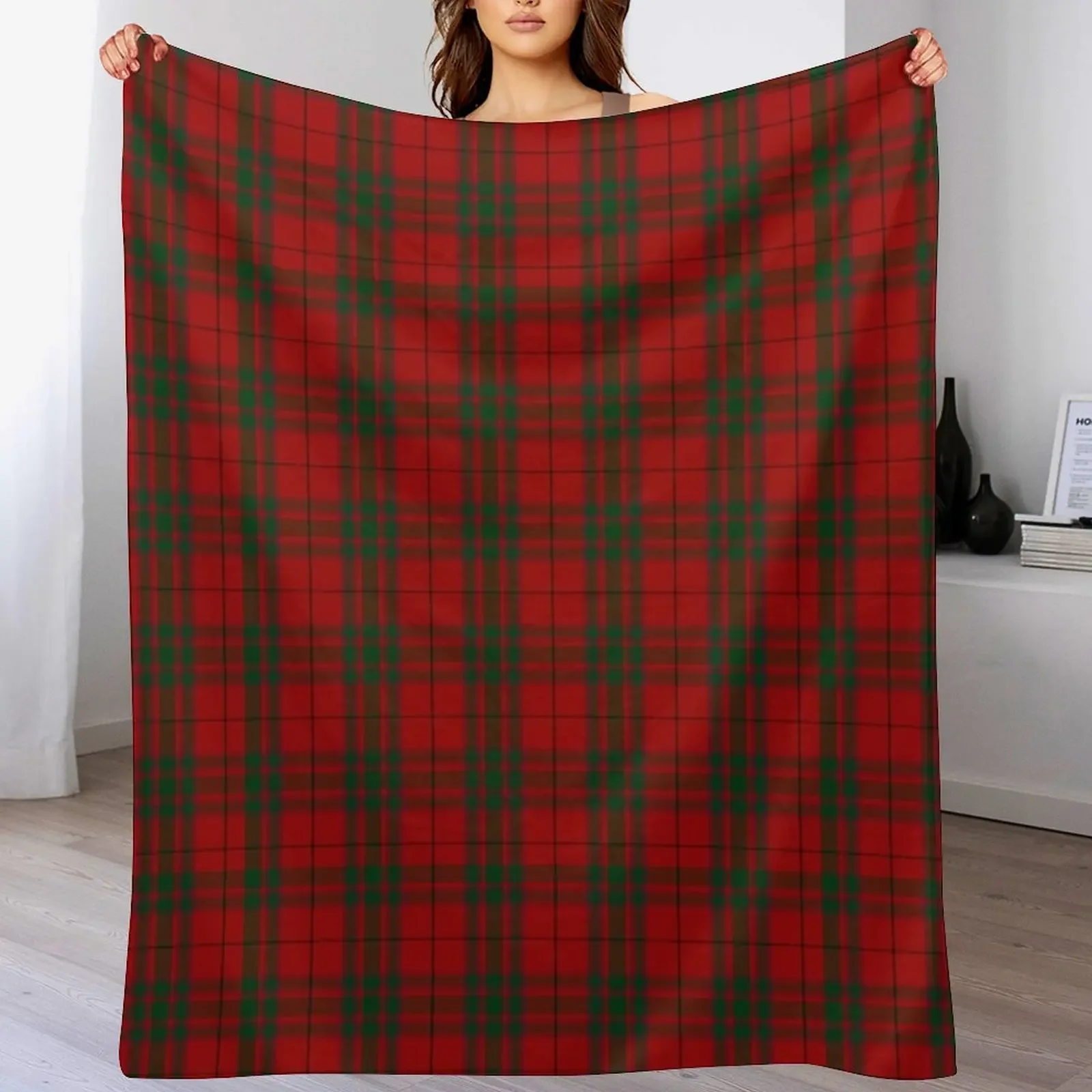 

MacNab Clan Tartan Throw Blanket For Decorative Sofa Decoratives sofa bed Kid'S Blankets