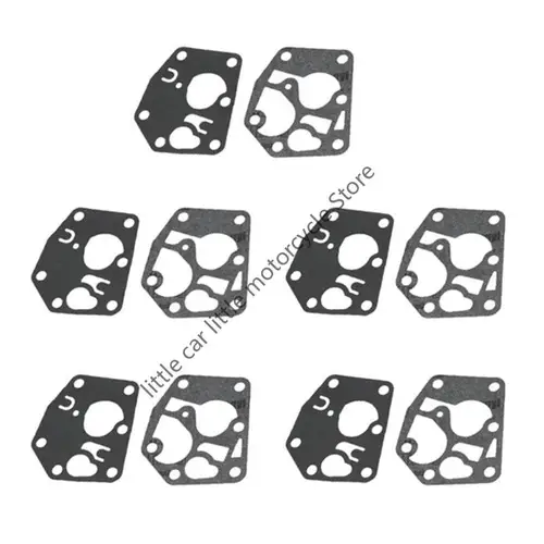 Imagen 2 del producto 10 unids/set de juntas de diafragma de carburador prácticas de repuesto aptas para motores clásicos Briggs Stratton Sprint OEM 281028, 495770